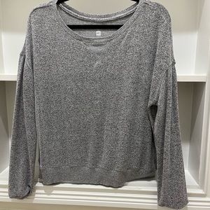 Gray Sweatshirt loose